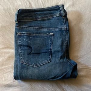 American eagle size 10 kick boot jeans